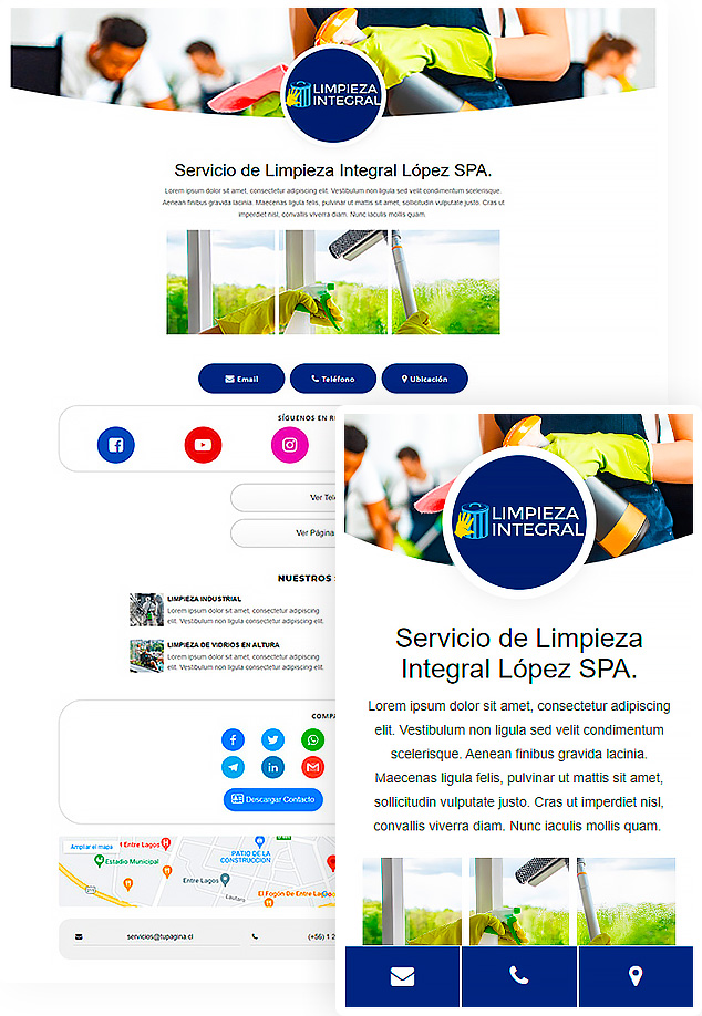 Páginas web para pymes o emprendedores